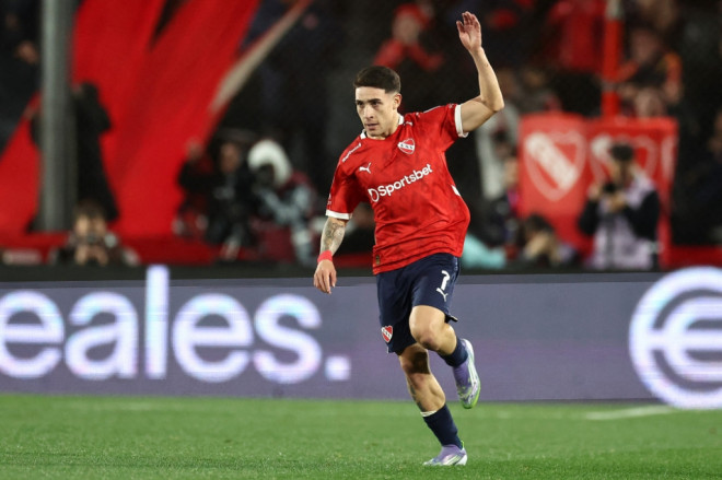 Penyerang Independiente, Santiago Montiel (AFP/Alejandro Pagni)