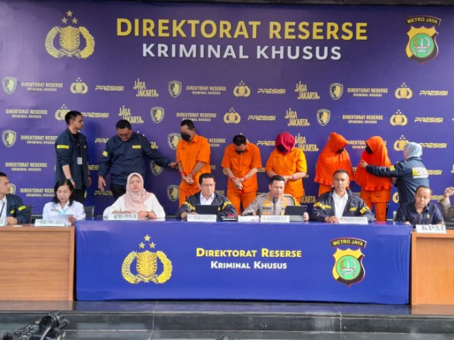 Direktorat Reserse Kriminal Khusus (Ditreskrimsus) Polda Metro Jaya membongkar praktik aborsi ilegal di Apartemen Bassura, Jakarta Timur (Jaktim). Metro TV/Siti Yona