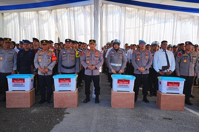 Kapolri Beri Motivasi dan Apresiasi kepada Anggota Polri