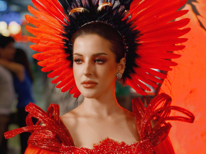 Tasya Farasya Menjelma Jadi Varang di Premiere Avatar: Fire and Ash, Intip Potretnya!