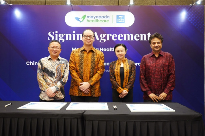 Penandatanganan Memorandum of Understanding (MoU) pembangunan Tower 3 Mayapada Hospital Jakarta Selatan (MHJS).