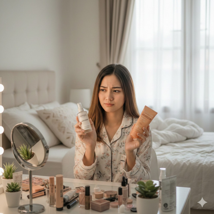 Jadi yang Benar Moisturizer Dulu atau Sunscreen Dulu?