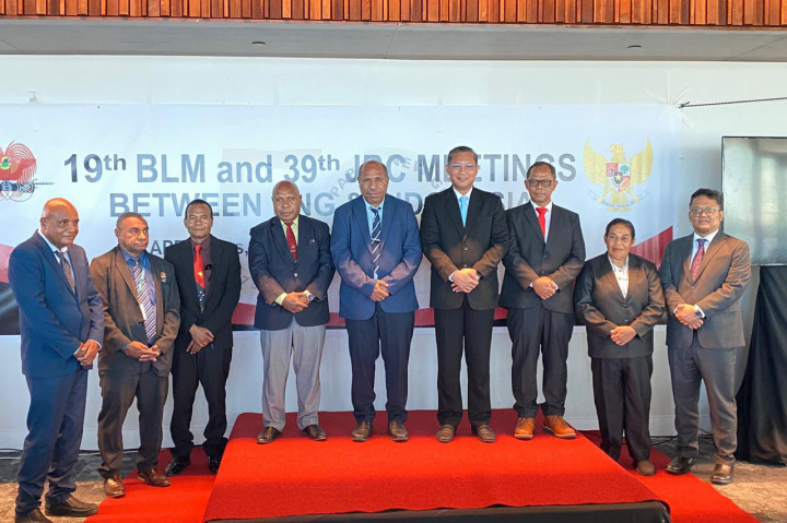 ​RI dan Papua Nugini Sahkan Hasil Survei Batas Negara 2020-2024 dalam Pertemuan JBC ke-39