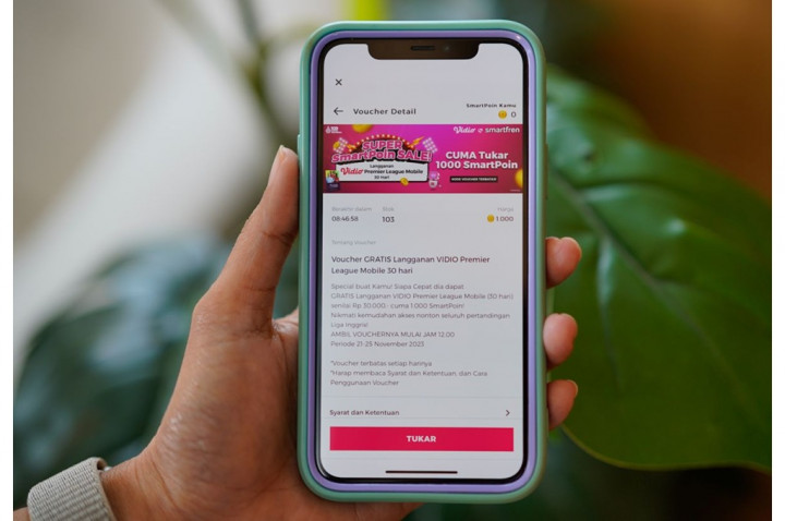 Program SmartPoin Smartfren, Cara Pengguna Tukar Poin Jadi Pulsa, Kuota, hingga Voucher Belanja