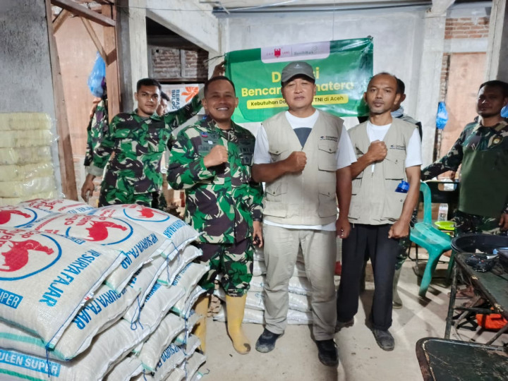 Caplang dan Benih Baik Salurkan Sembako untuk Dapur Umum di Dua Wilayah Aceh