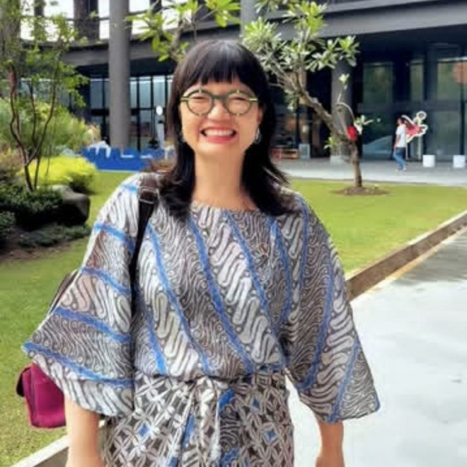 Wamendiktisaintek, Stella Christie di UGM. Foto: Instagram