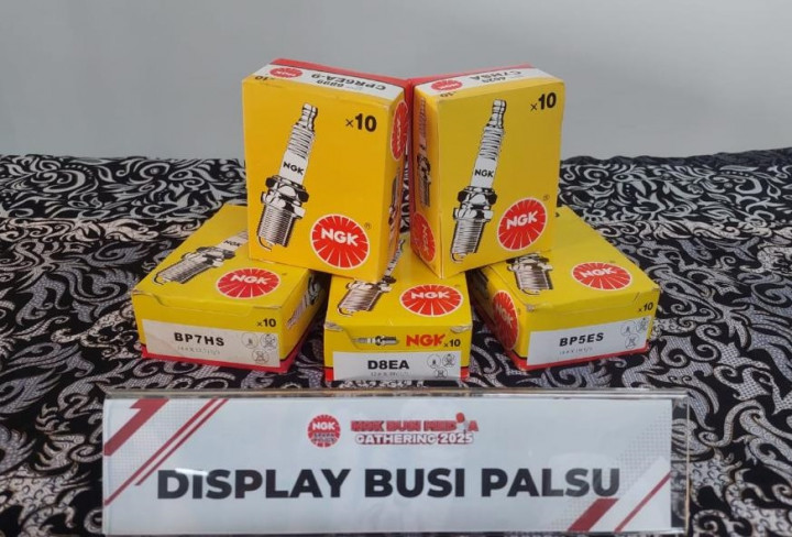 Busi Palsu Banyak Beredar, Ini Ciri-ciri Busi NGK Asli