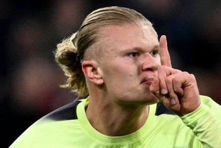 Erling Haaland Belum Terkejar sebagai Top Skorer Sementara Liga Primer Inggris