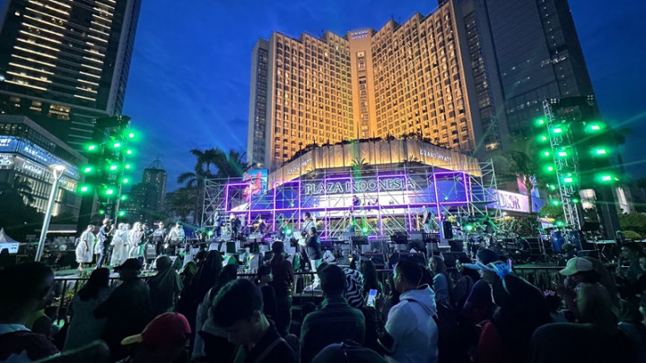 Jakarta Light Festival Digelar di Bundaran HI Mulai Hari Ini