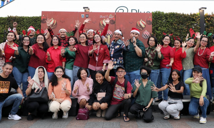 Rayakan Natal dengan Nonton 1.200 Penyanyi di Christmas Carol Colossal Sudirman