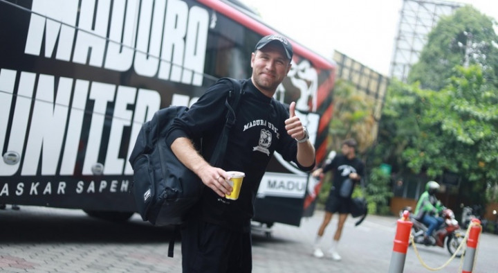 Valerii Hryshyn Pisah Jalan dengan Madura United