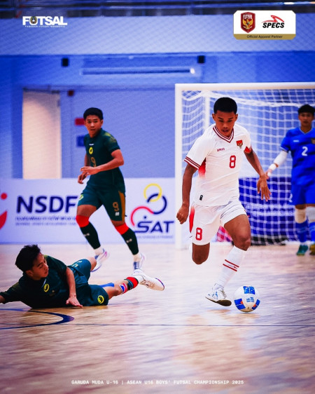 Timnas Futsal Indonesia U-16 Sikat Brunei di Piala AFF U-16 2025