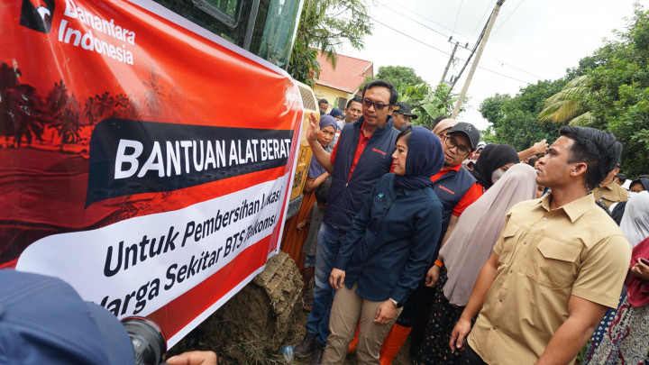 Gotong Royong Pascabencana, Telkomsel dan Komdigi Perkuat Bantuan Kemanusiaan untuk Masyarakat Aceh