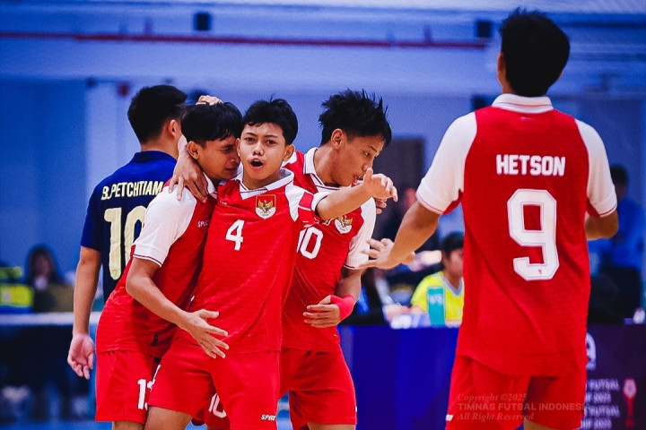 Comeback atas Thailand, Indonesia Juara ASEAN U-16 Boy's Futsal Championship 2025