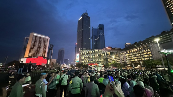 Dirayakan Sederhana, Tahun Baru 2026 di Jakarta Tanpa Pesta Kembang Api