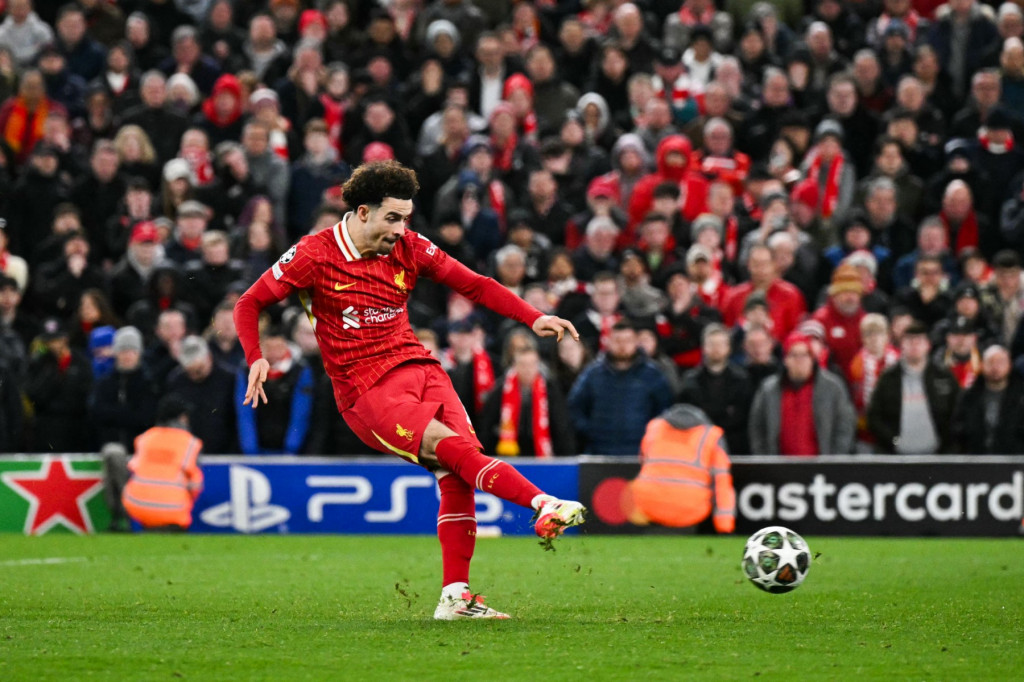 Gelandang Liverpool, Curtis Jones (AFP/Oli Scarff)