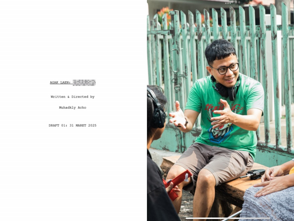 Naskah Agak Laen: Menyala Pantiku! - Muhadkly Acho (Foto: Instagram @muhadkly)