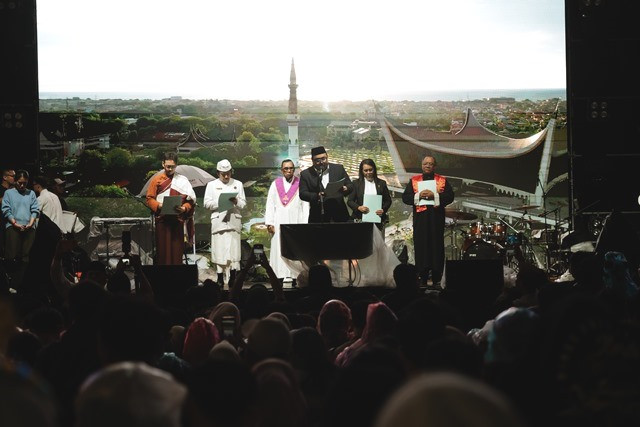  Tring! x Festiloka Panggung Nusantara 2026 sebagai perayaan pergantian tahun malam tadi di Sarinah. (Foto: Dok. Istimewa)