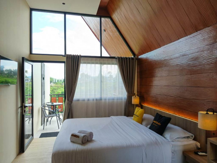 Mamifokobo Cabin, Refined Escape Baru Bernuansa Alam di Cipanas
