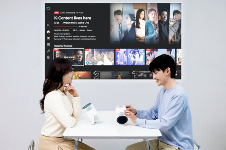 Samsung Freestyle+, Layar Portabel Bertenaga AI Muncul Jelang CES 2026