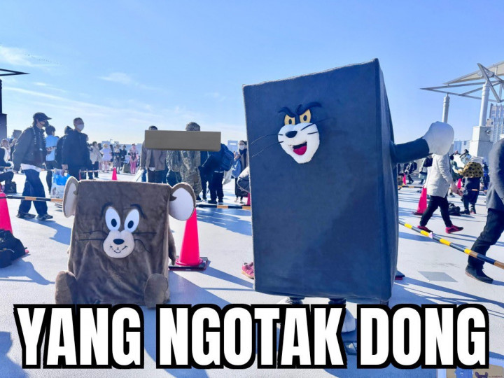 Cosplay Tom and Jerry di Comic Market 107 Curi Perhatian Netizen Indonesia: 