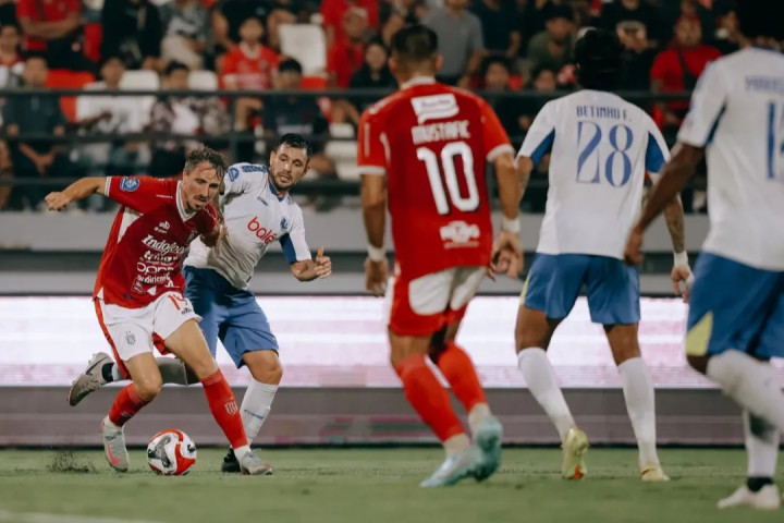 Hasil Super League: Bali United Tekuk Arema FC lewat Gol Tunggal Kadek Agung