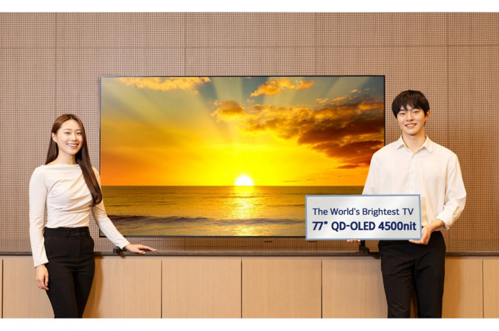 Samsung Perkenalkan TV QD-OLED Tercerah di Dunia Jelang CES 2026