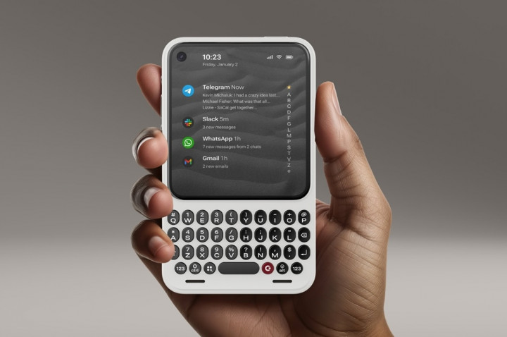 Clicks Communicator, HP Android yang Punya Keyboard Fisik
