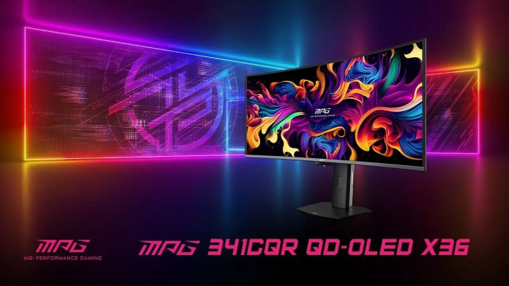 MSI Kenalkan Monitor Gaming QD-OLED 34 Inci 360Hz, Ada AI Care