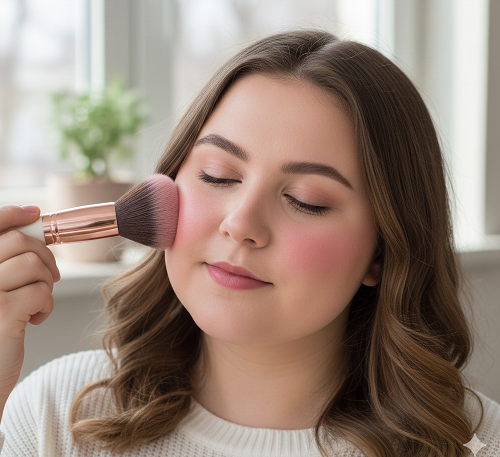 Ingin Wajah Terlihat Tirus? Begini Cara Memakai Blush On untuk Pipi Chubby