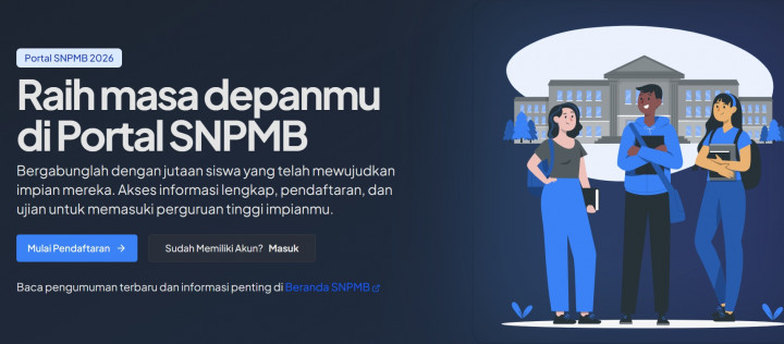 Jadwal dan Cara Registrasi Akun SNPMB Siswa untuk Daftar SNBP 2026