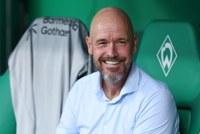 Erik ten Hag. (IBRAHIM OT / AFP)