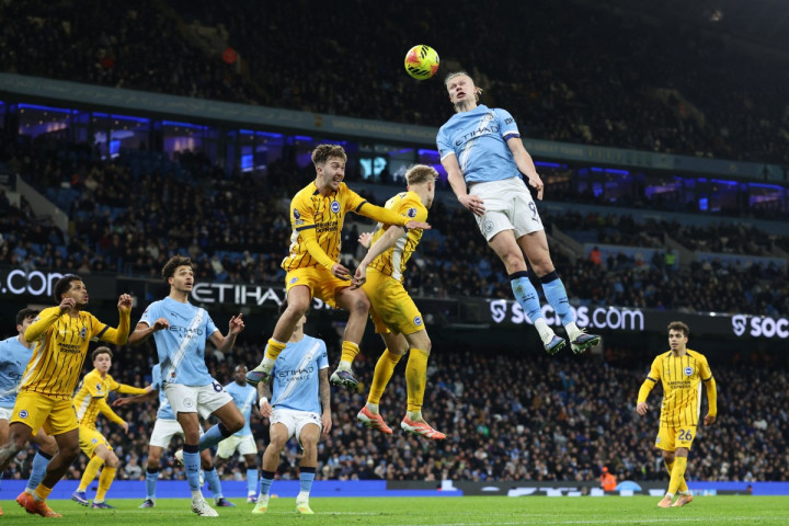 Hasil Premier League: Diimbangi Brighton, City Sulit Tempel Arsenal