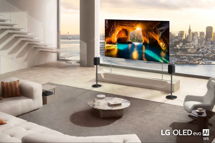 LG Wallpaper TV W6: Tipis, Nirkabel, dan Penuh Inovasi
