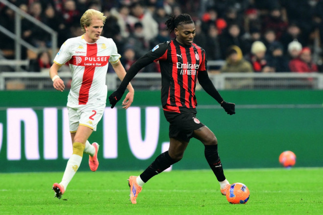 Gol telat Rafael Leao selamatkan Milan dari kekalahan-Foto Stefano Rellandini-AFP