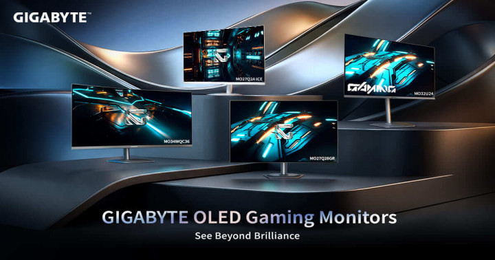 Empat Monitor OLED Gigabyte Tampil di CES 2026, Ini Serinya