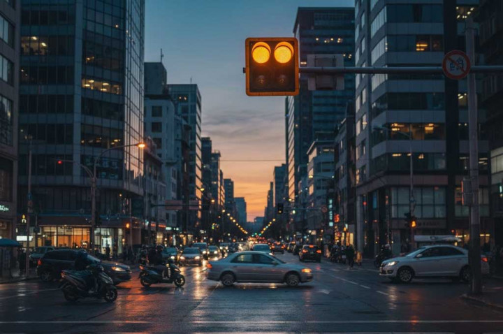 Waspada Terobos Lampu Kuning! Jangan Ambil Risiko