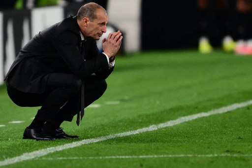 Pelatih AC Milan, Max Allegri (AFP/Marco Bertorello)