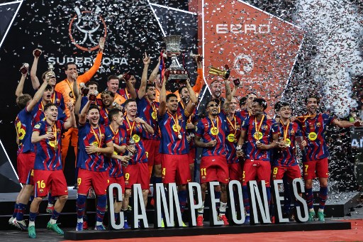 Tundukkan Madrid 3-2, Barca Juara Piala Super Spanyol 2026