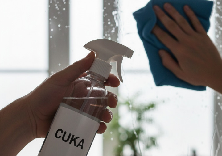 5 Area Rumah yang Wajib Dibersihkan dengan Cuka