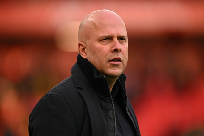 Pelatih Liverpool Arne Slot. (Foto: AFP/Justin Tallis)