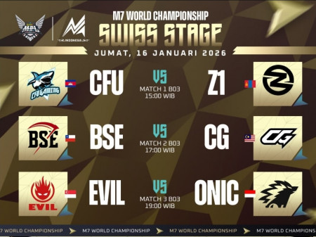 Jadwal M7 Swiss Stage 4 Hari Ini: Laga Hidup Mati ONIC Esports Melawan Evil