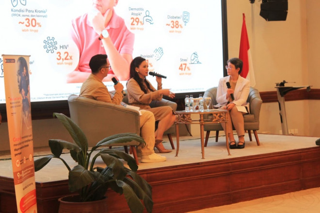 Talk Show seputar Kenali Cacar Api' bersama Rumah Sakit Siloam Lippo Village dan GSK Indonesia. Dok. Isr