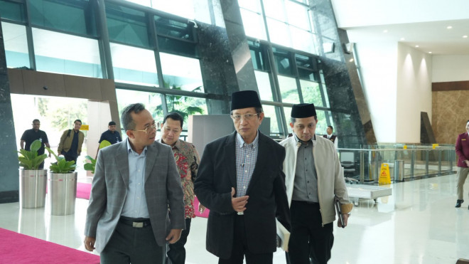 Menag, Nasaruddin Umar bertolak ke Mesir. Foto: Kemenag