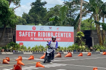 Wahana Honda Masif Edukasi Safety Riding Kepada Masyarakat