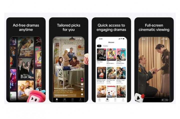 TikTok Luncurkan Aplikasi Baru Bernama PineDrama di Amerika Serikat
