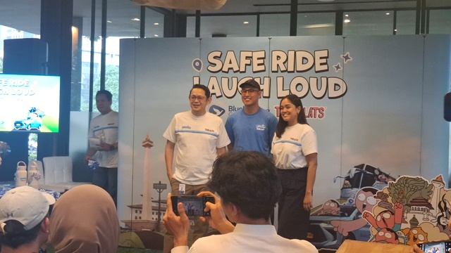  Bluebird sebagai moda transportasi mendukung karya orisinil lokal. (Foto: Dok. Medcom.id/Aulia Putriningtias)