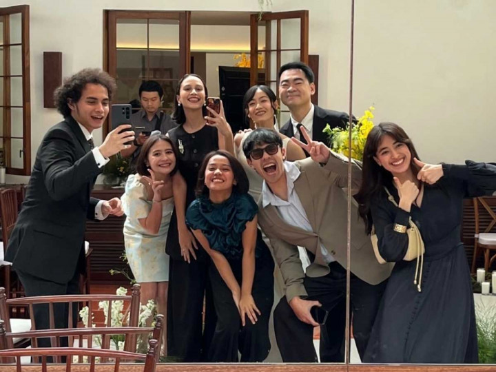 Reuni Geng Tinggal Meninggal di Pernikahan Shindy Huang, Ada Siapa Saja?