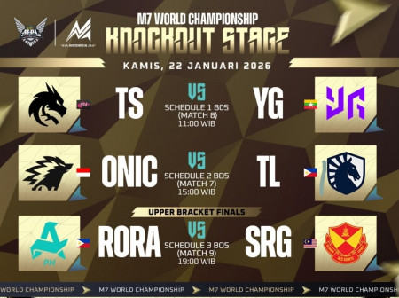 Jadwal M7 Knockout Stage Hari Ini: Laga Hidup Mati ONIC vs TLPH di Lower Bracket