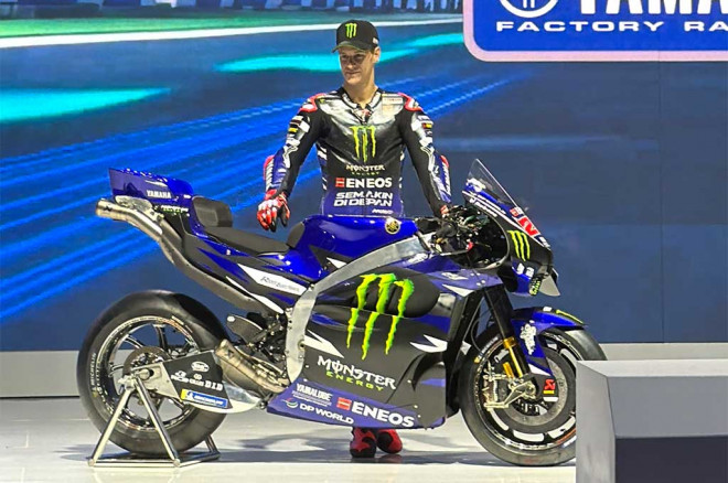 Pengembangan Mi V4 dilakukan dengan kerja sama kuat antara Yamaha Jepang dan Italia. medcom-uda